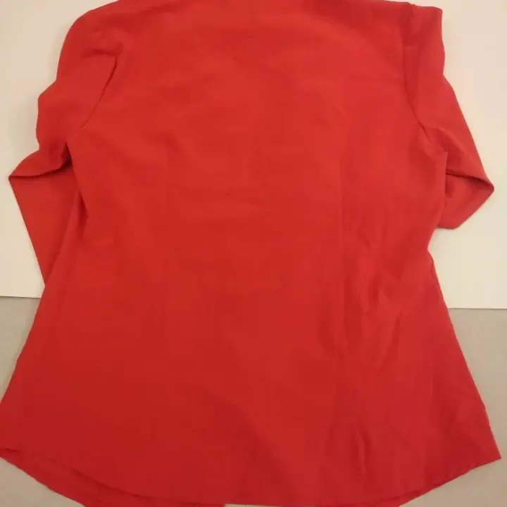 High Quality Lycra Shirt For Women Red Size 1 For General Fashion Occasions