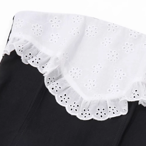 Black And White Lace Tube Top | Jennie – BlackPink