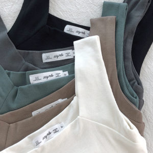 Solid Tone Ribbed Sleeveless Top